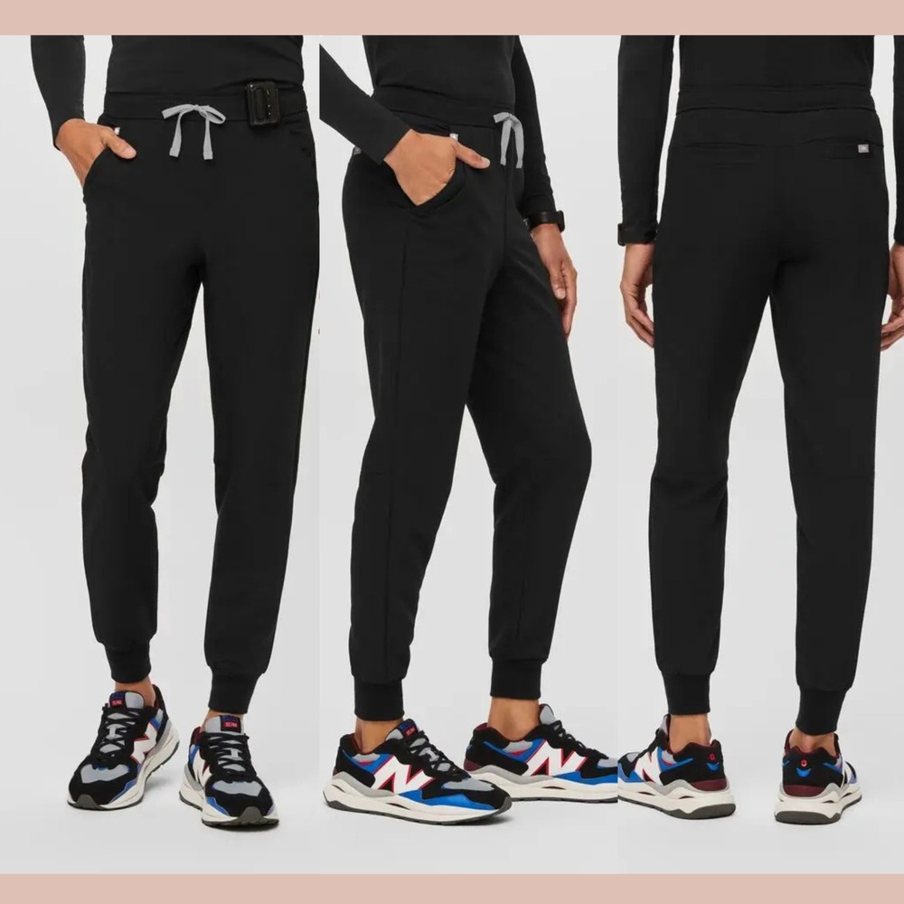 NWD Figs [ Mens Small ] Tansen Jogger‎ Scrub Pants Black #U1726